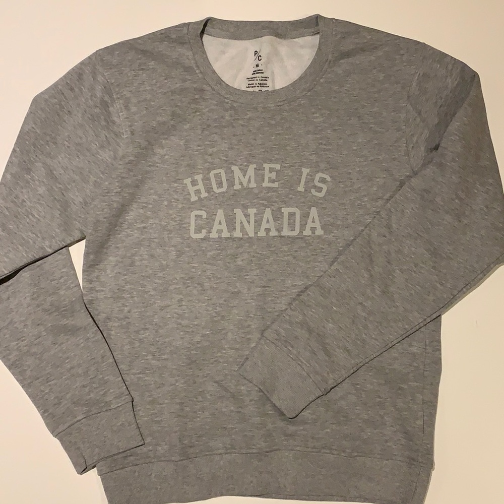 Heather Gray cotton sweatshirt